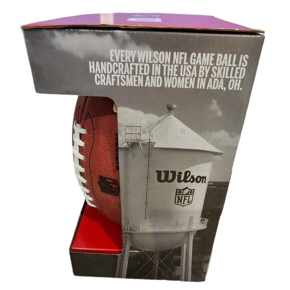 Autographed Wilson NFL Ball Miami Dolphins Jaylen Waddle #17 In Original Box NEW - Picture 6 of 8